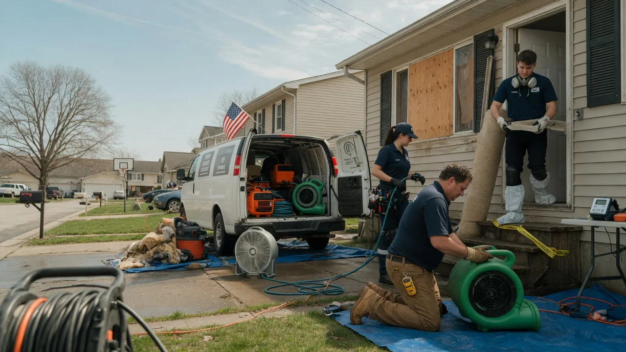 Water Damage Restoration in Wendel, PA near me